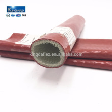 Heat Resistant Silicone / Fiberglass Coated Fire Sleeves Hose